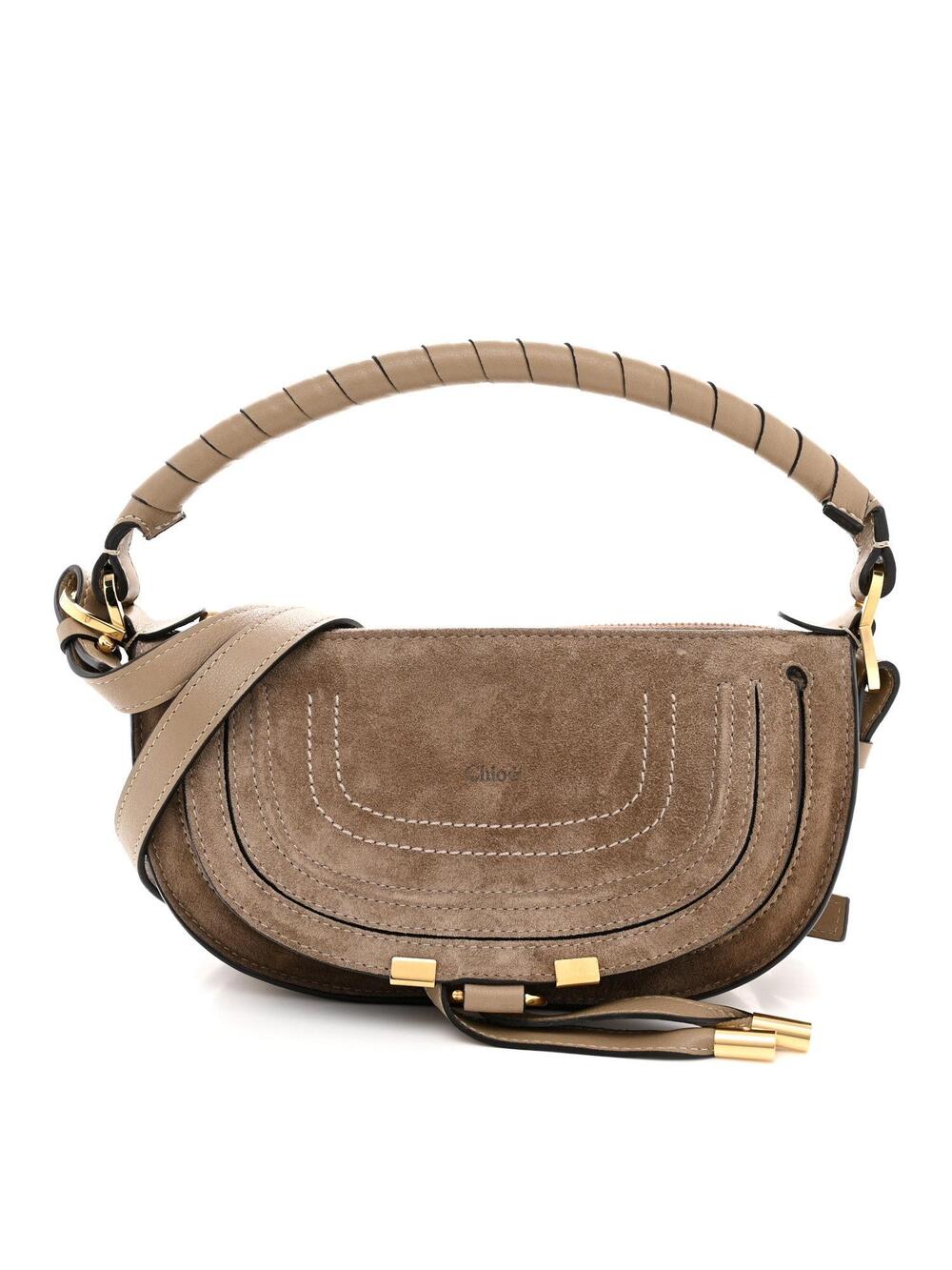 Chloe Suede Calfskin Mini Marcie #347429C12B
